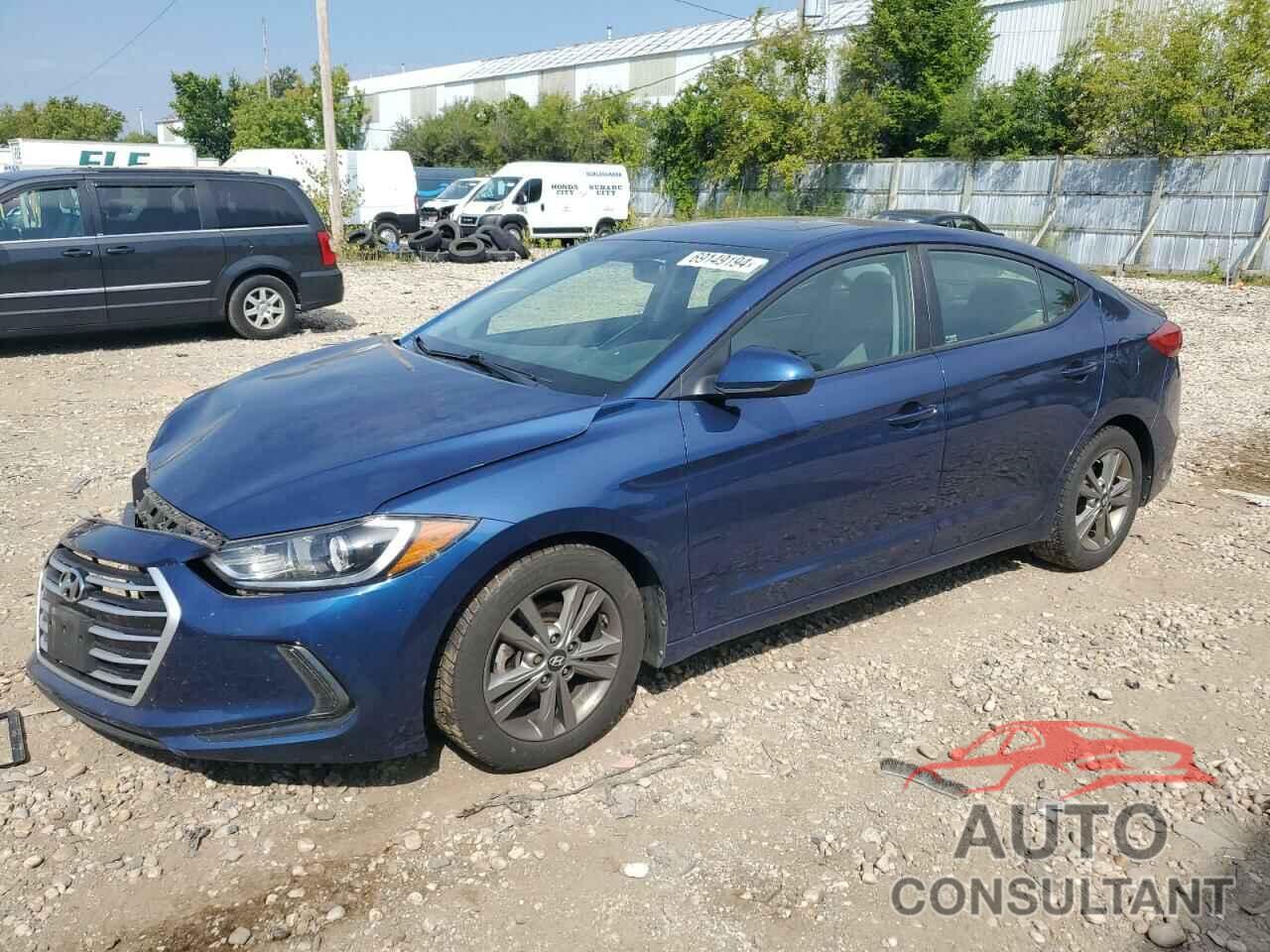 HYUNDAI ELANTRA 2018 - 5NPD84LF5JH361939