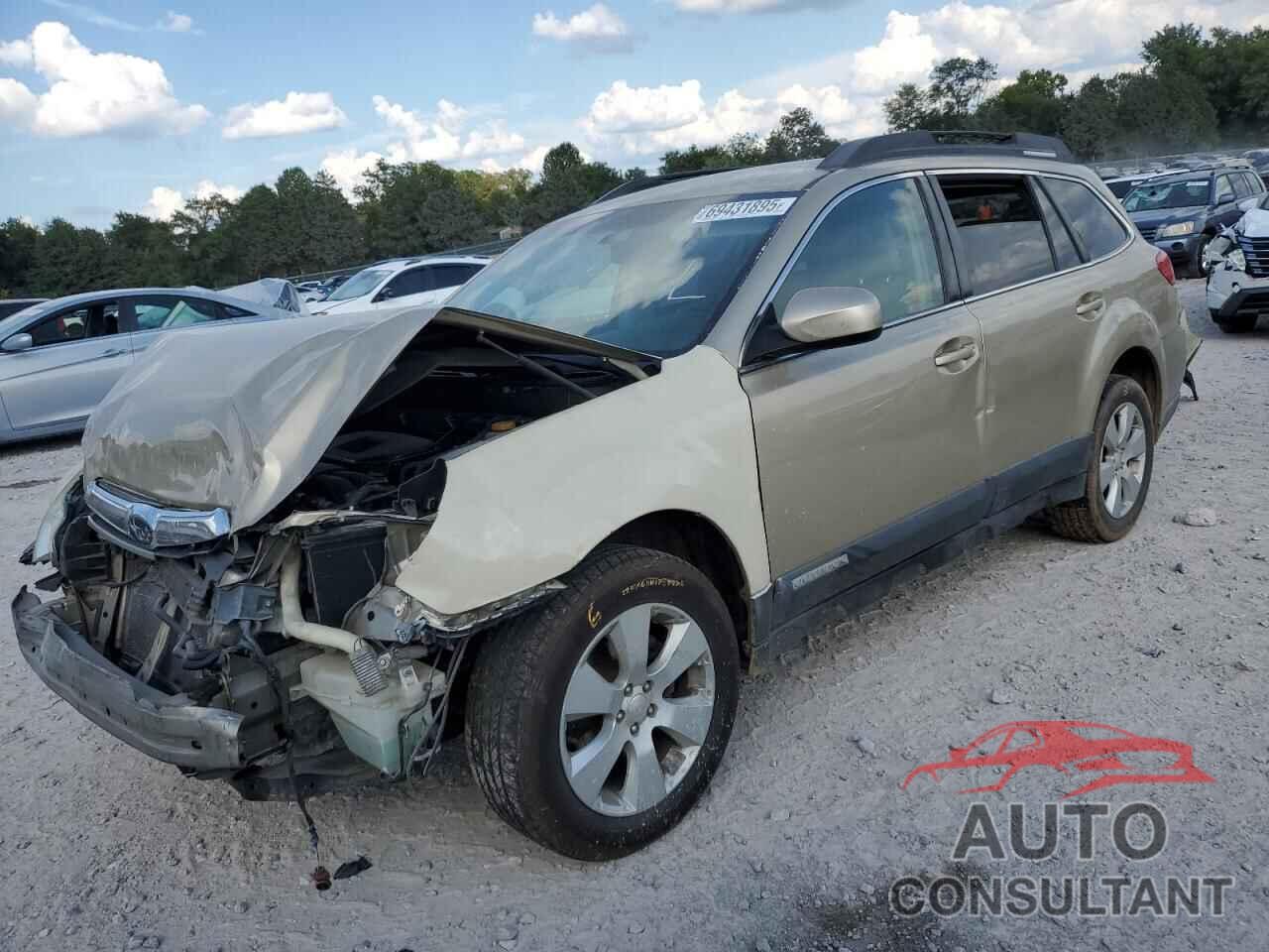 SUBARU OUTBACK 2010 - 4S4BRBCC9A3342509