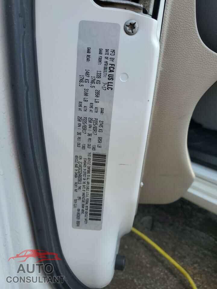 DODGE CARAVAN 2017 - 2C4RDGCG2HR825813