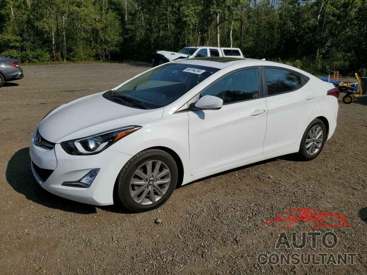 HYUNDAI ELANTRA 2016 - KMHDH4AE9GU613728