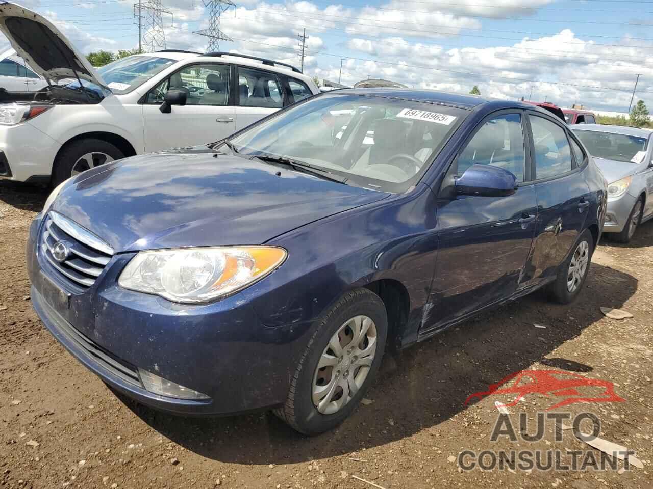 HYUNDAI ELANTRA 2010 - KMHDU4AD2AU976219