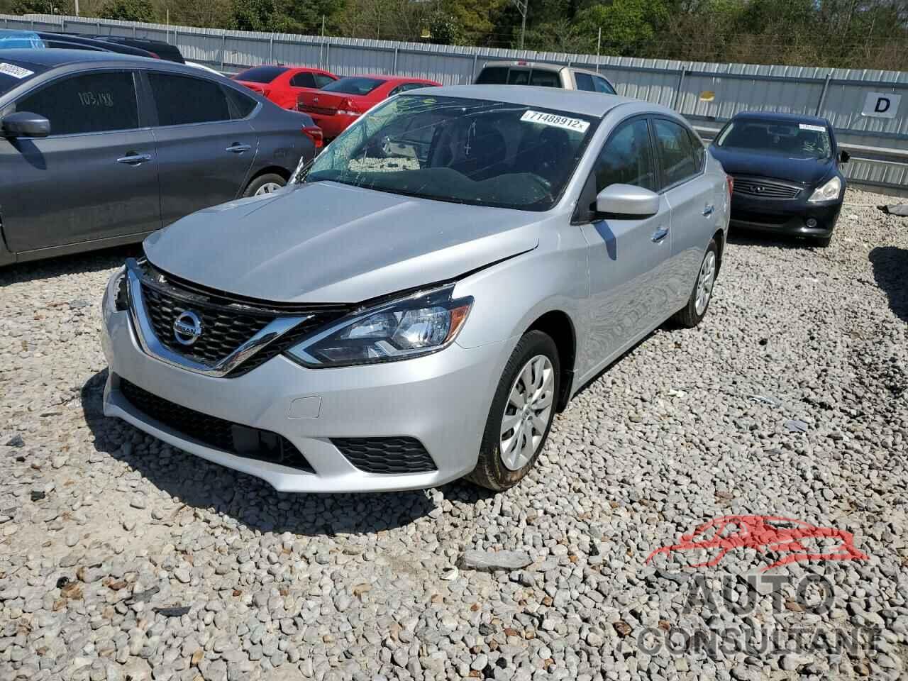 NISSAN SENTRA 2019 - 3N1AB7AP7KY346884