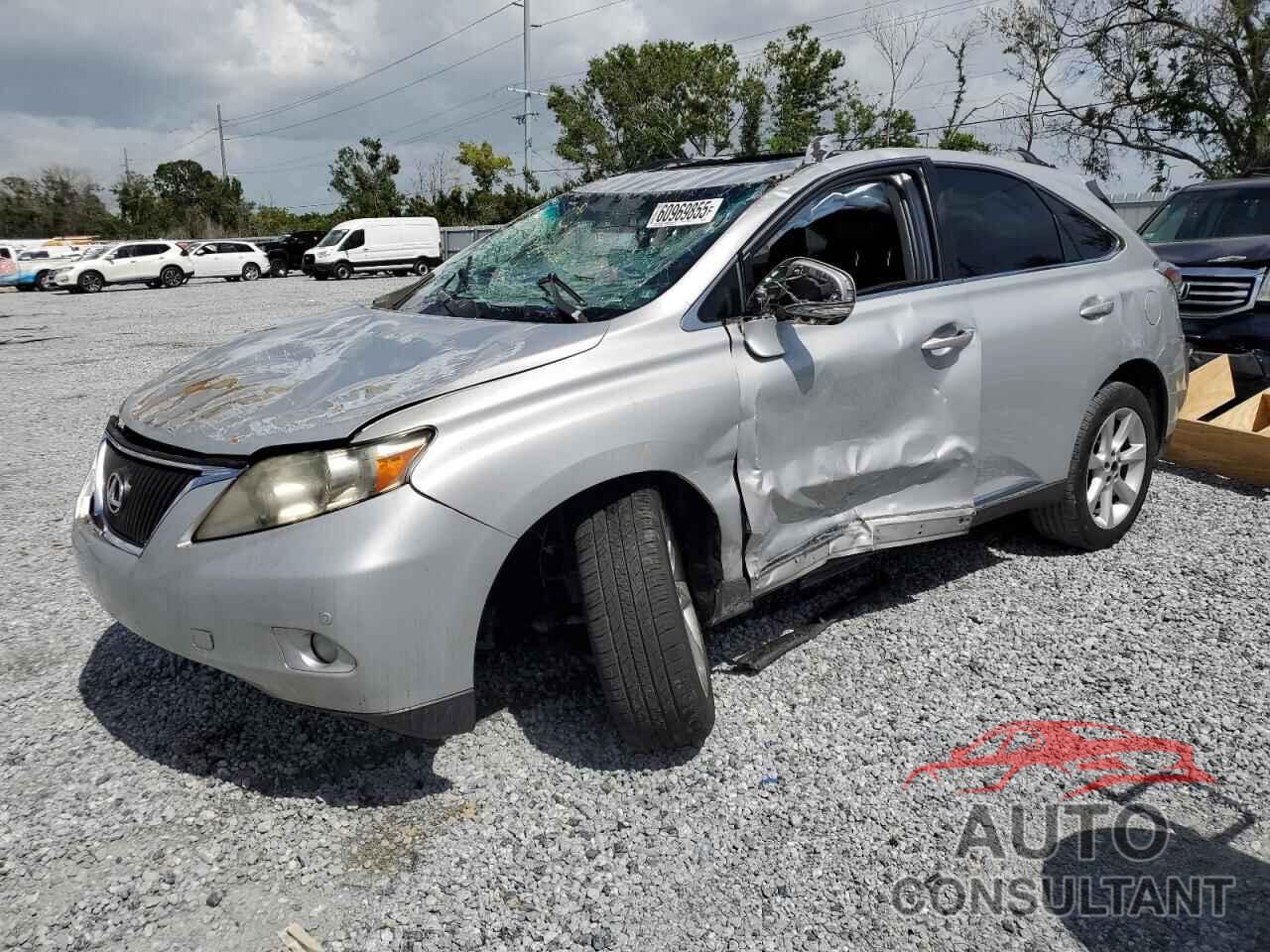LEXUS RX350 2010 - 2T2ZK1BA1AC040054