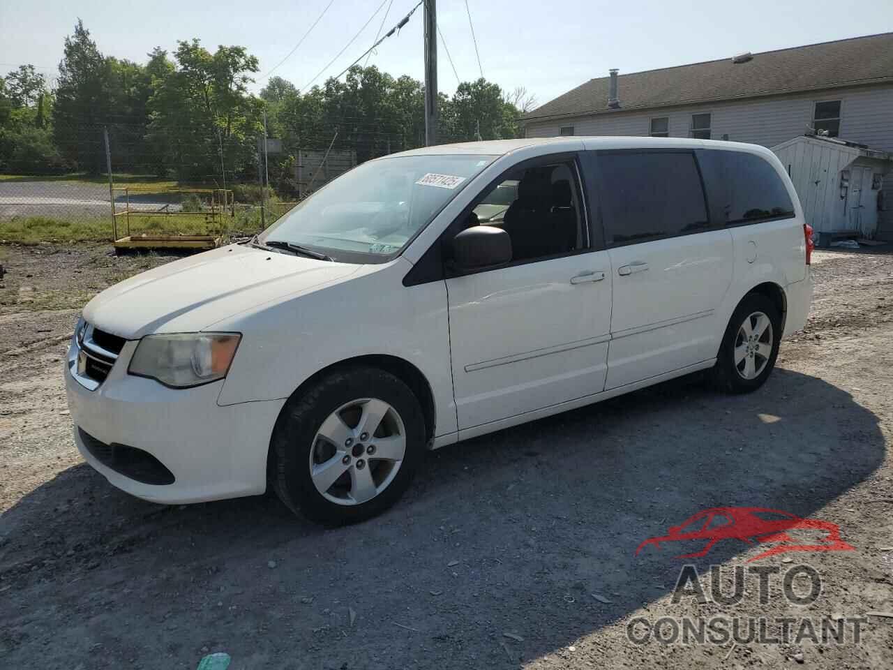 DODGE CARAVAN 2013 - 2C4RDGBG8DR731706