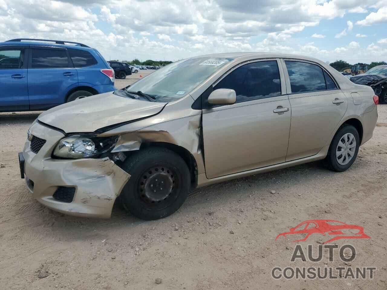 TOYOTA COROLLA 2009 - 1NXBU40E19Z026513