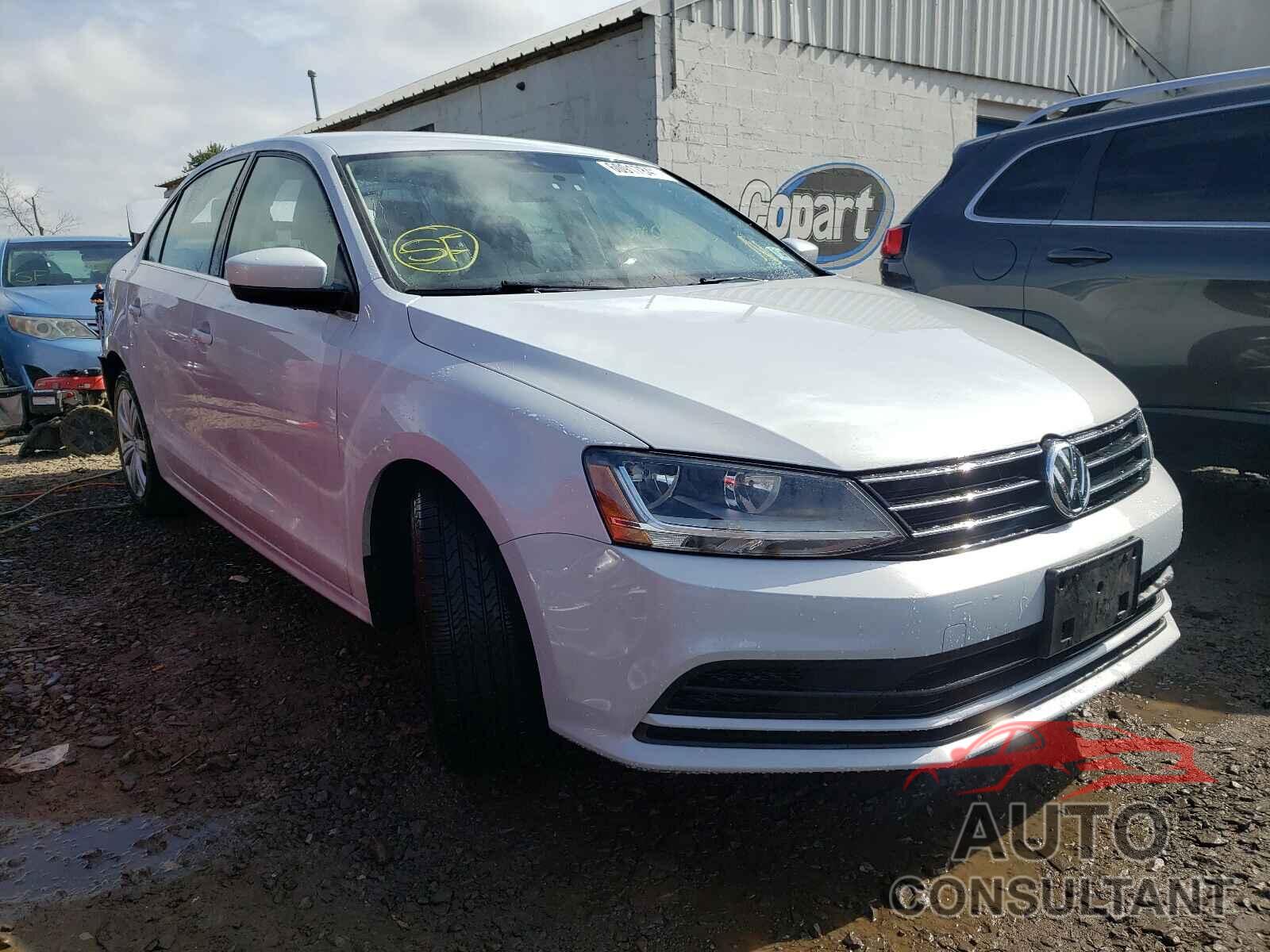 VOLKSWAGEN JETTA 2017 - 3VW2B7AJ8HM253429