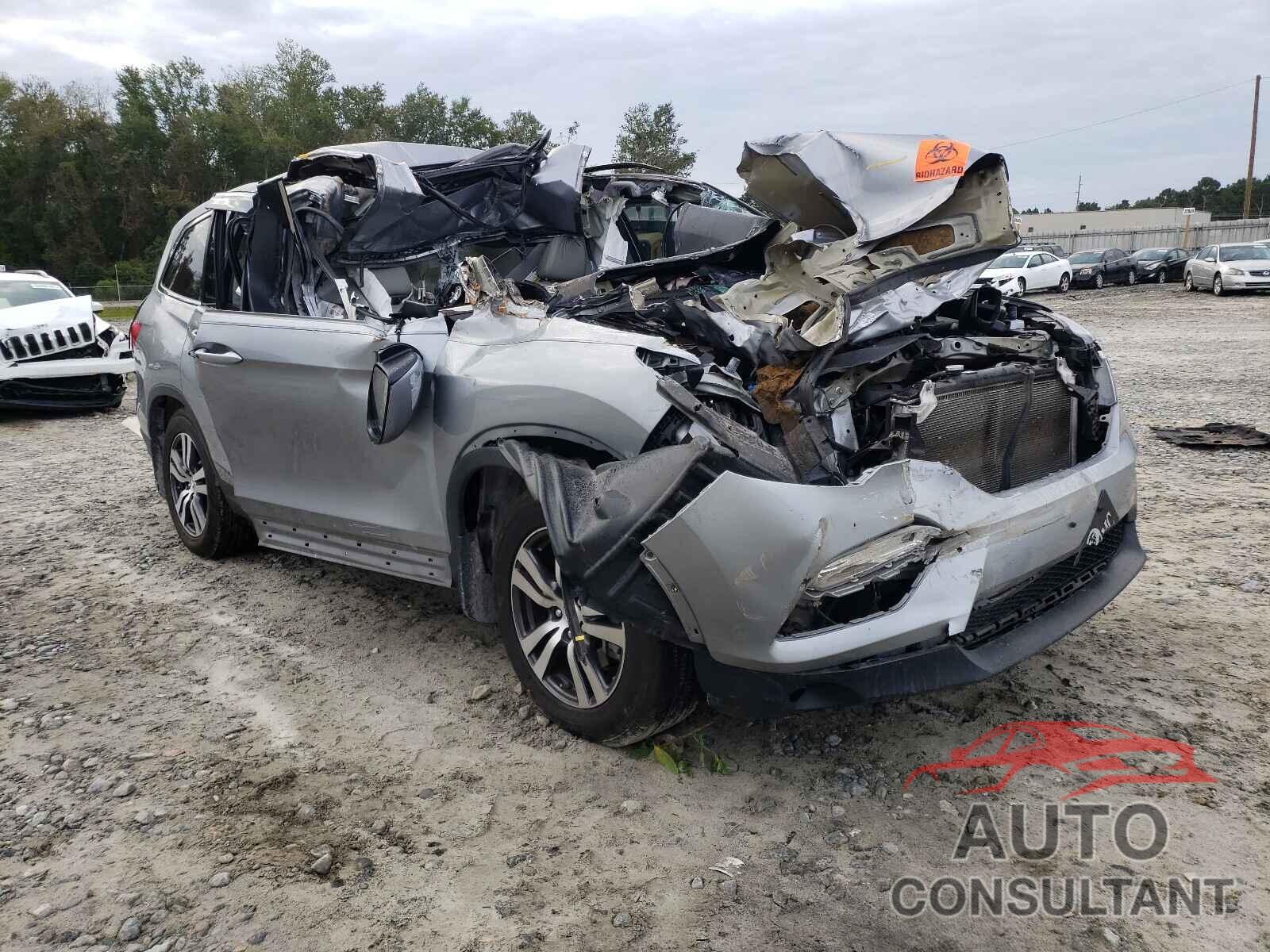 HONDA PILOT 2017 - 5FNYF5H56HB017977