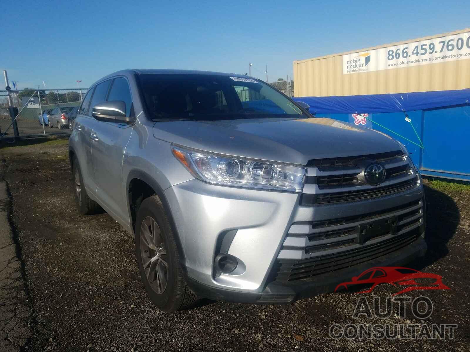 TOYOTA HIGHLANDER 2017 - 5TDZZRFH6HS220444