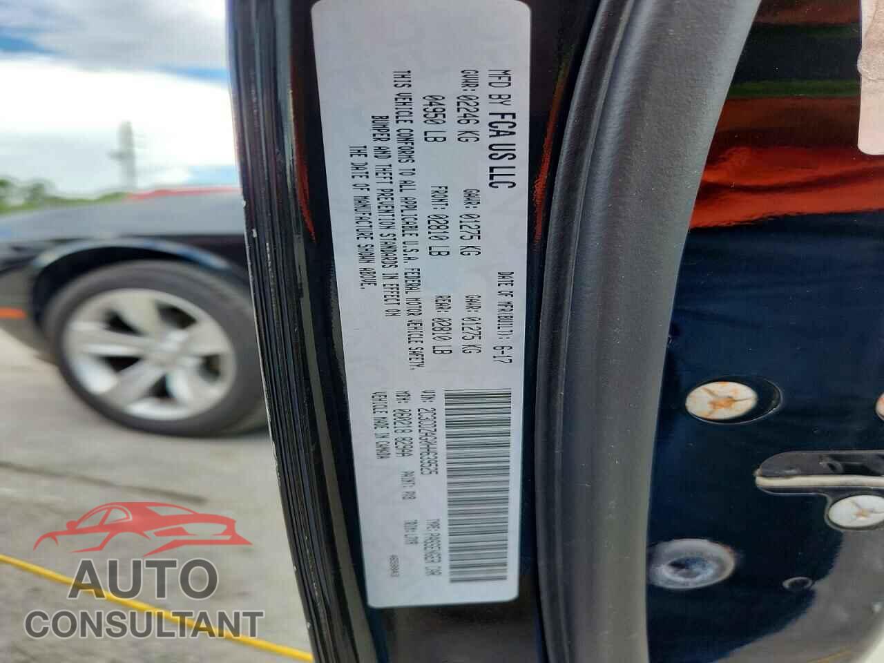 DODGE CHALLENGER 2017 - 2C3CDZAG0HH639525