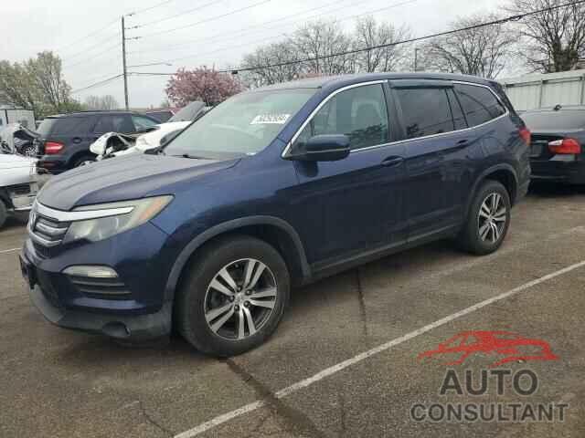 HONDA PILOT 2016 - 5FNYF6H86GB039265