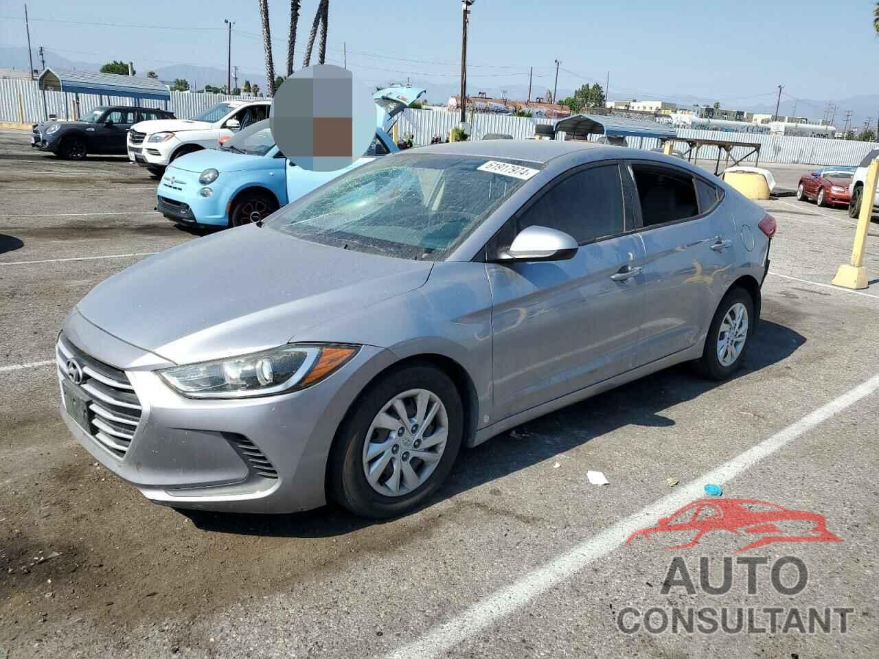 HYUNDAI ELANTRA 2017 - 5NPD74LFXHH160972