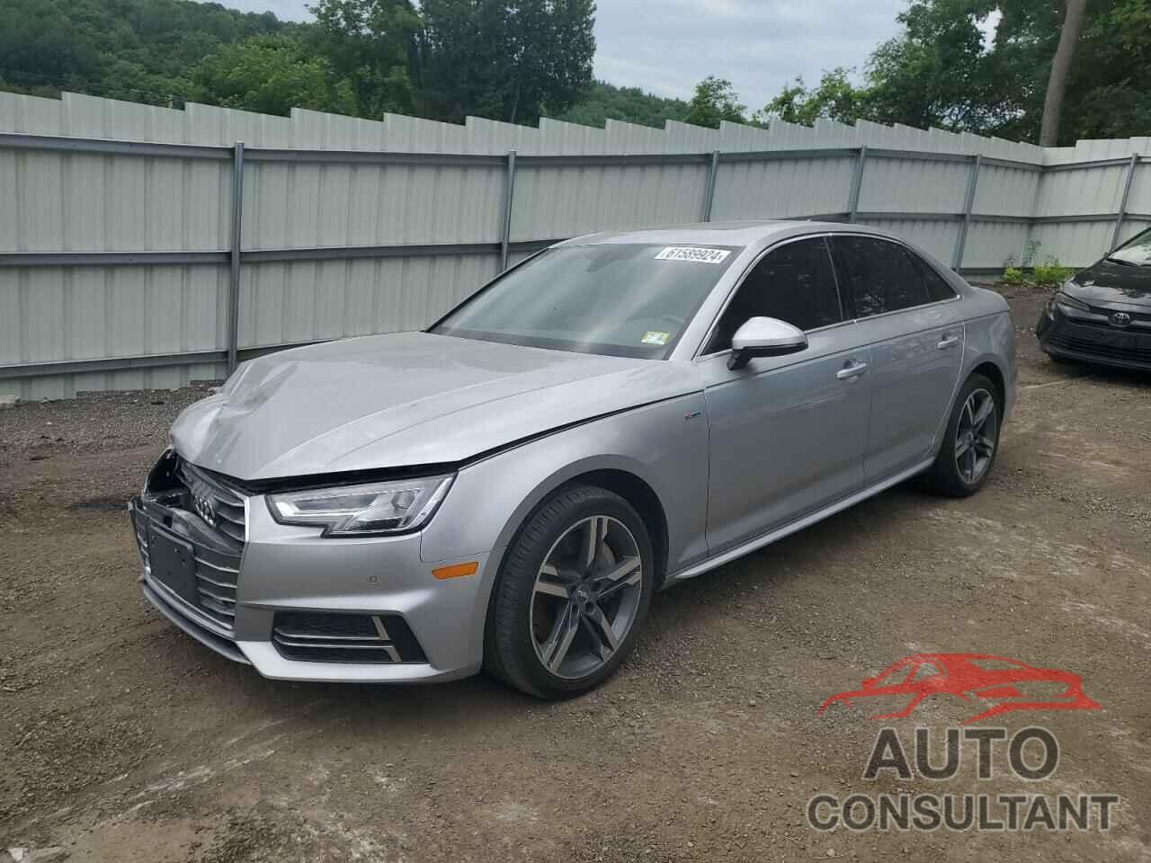 AUDI A4 2018 - WAUENAF49JA167229