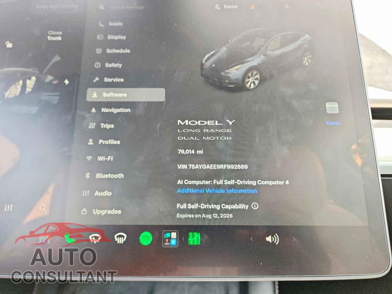 TESLA MODEL Y 2024 - 7SAYGAEE9RF992889