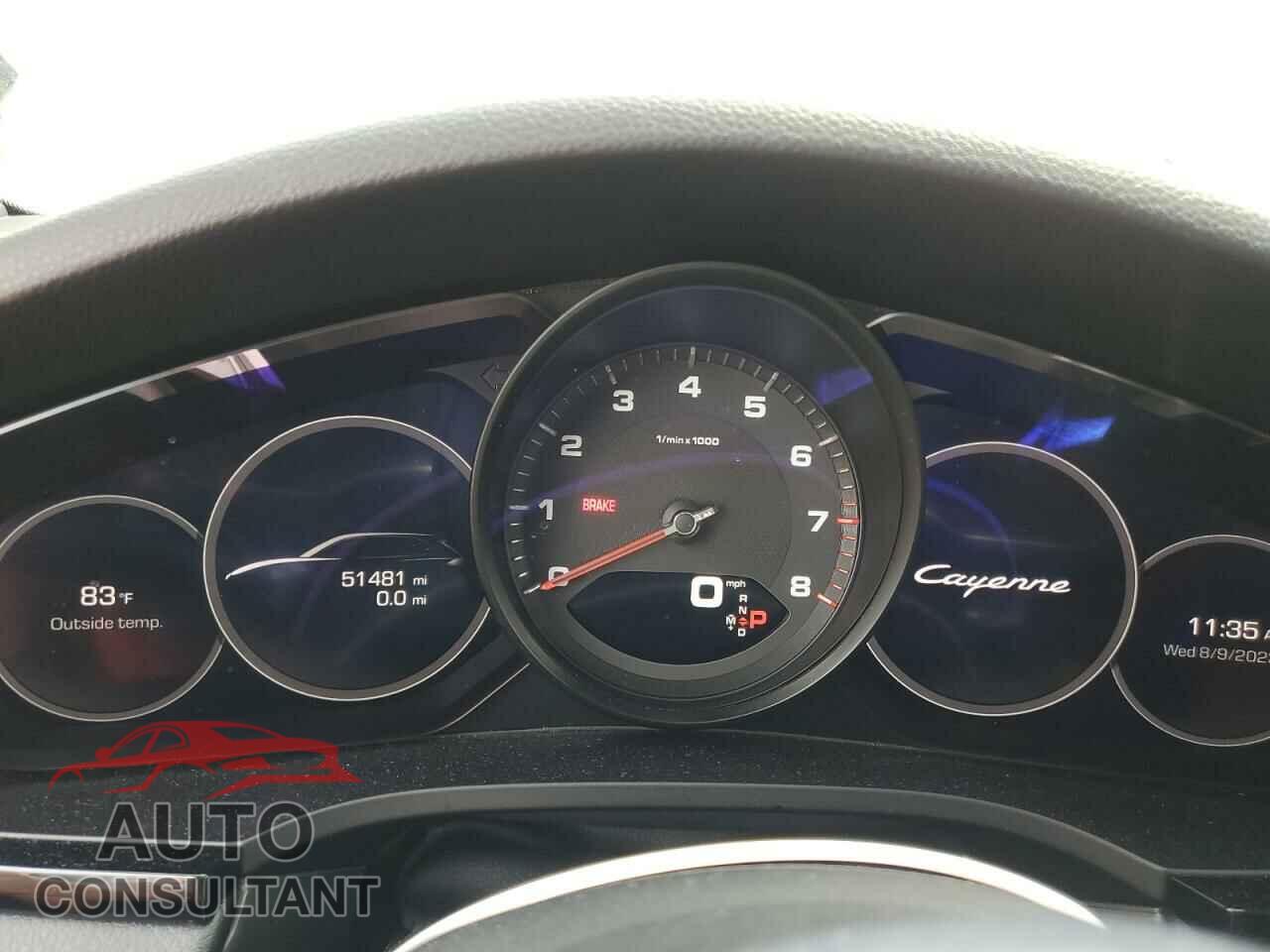 PORSCHE CAYENNE 2019 - WP1AA2AY0KDA10653