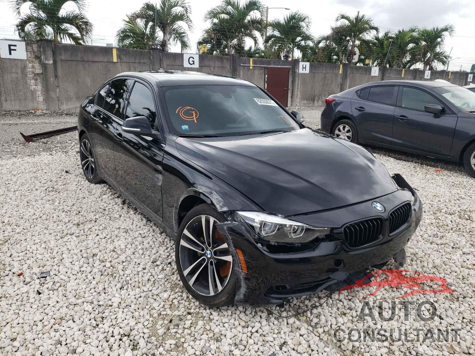 BMW 3 SERIES 2018 - WBA8B9G5XJNU95912