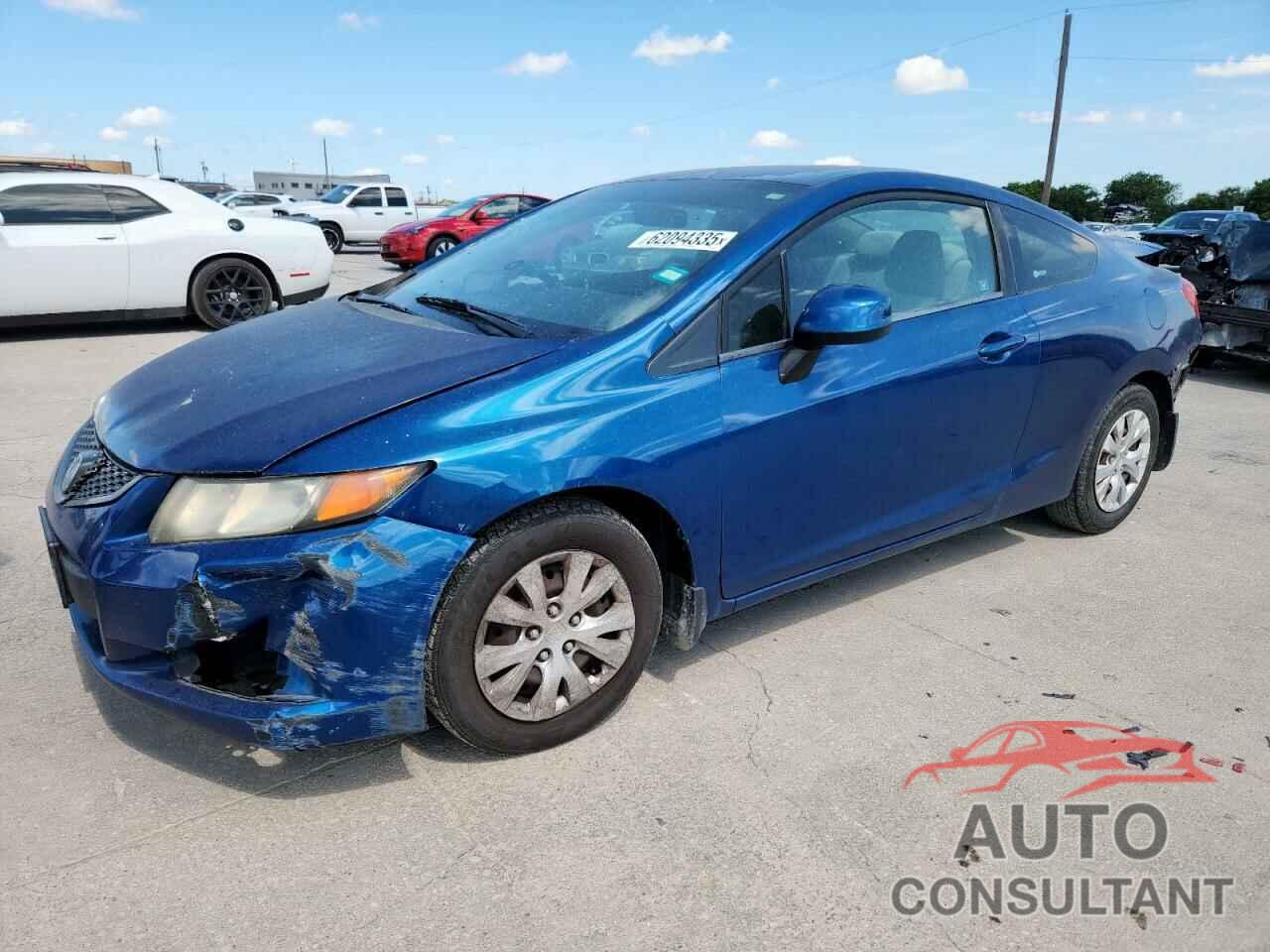 HONDA CIVIC 2012 - 2HGFG3B54CH521806