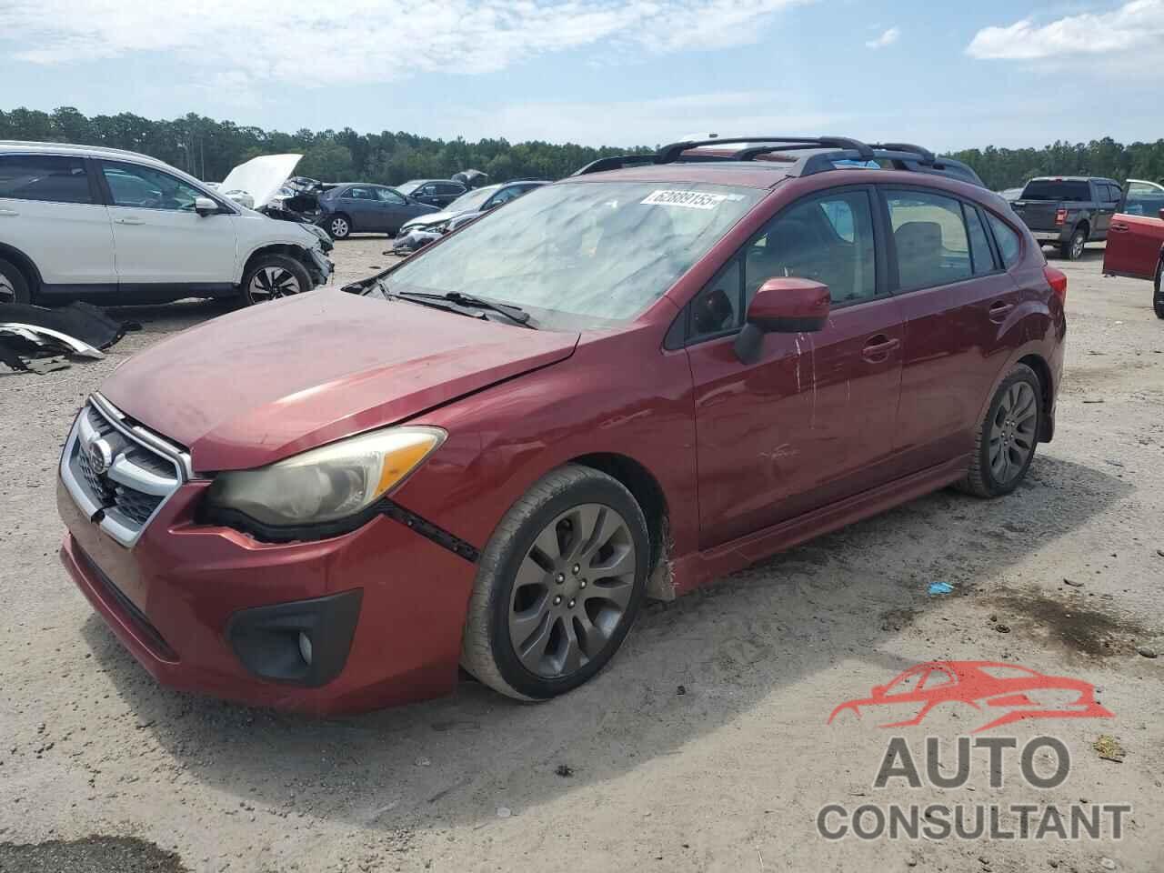 SUBARU IMPREZA 2012 - JF1GPAS61CH245760