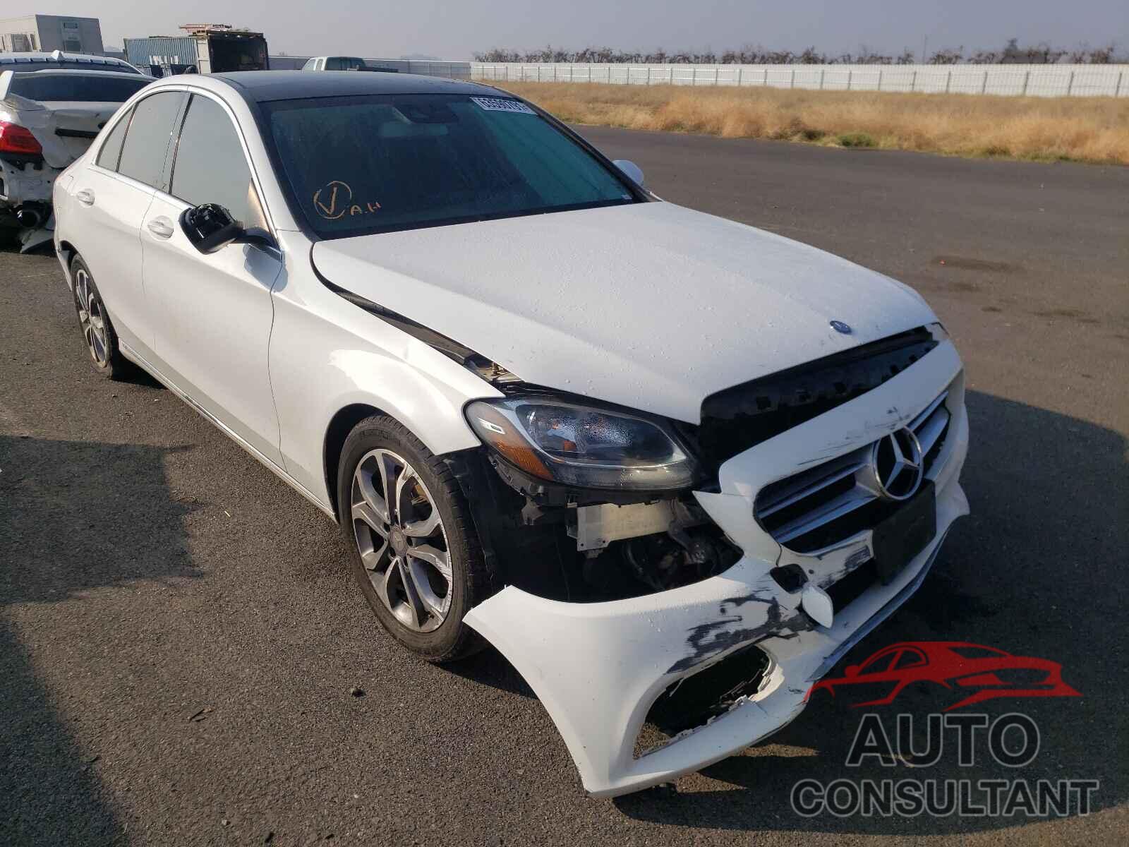 MERCEDES-BENZ C-CLASS 2017 - 55SWF4JB2HU197524