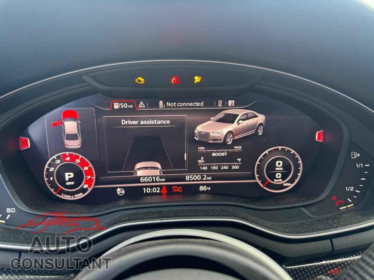 AUDI S4/RS4 2018 - WAUC4AF49JA002064