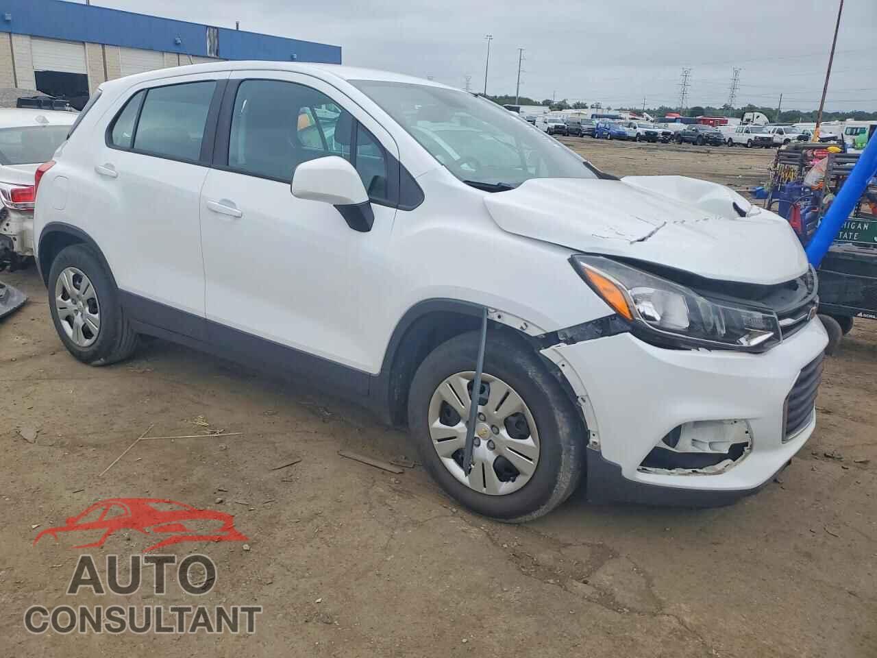 CHEVROLET TRAX 2017 - 3GNCJKSB3HL283634