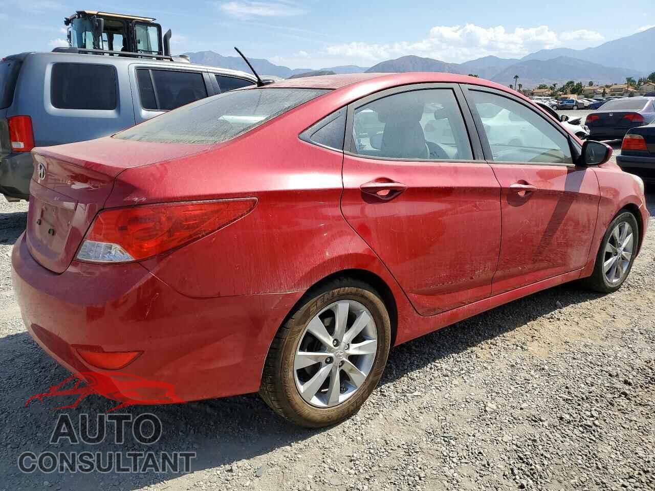 HYUNDAI ACCENT 2012 - KMHCU4AE3CU057109