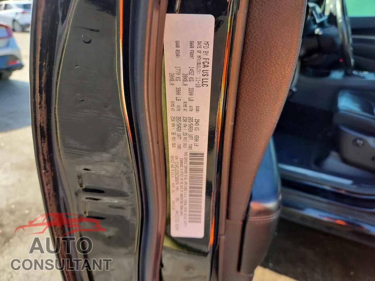 DODGE DURANGO 2019 - 1C4RDJDG5KC586074