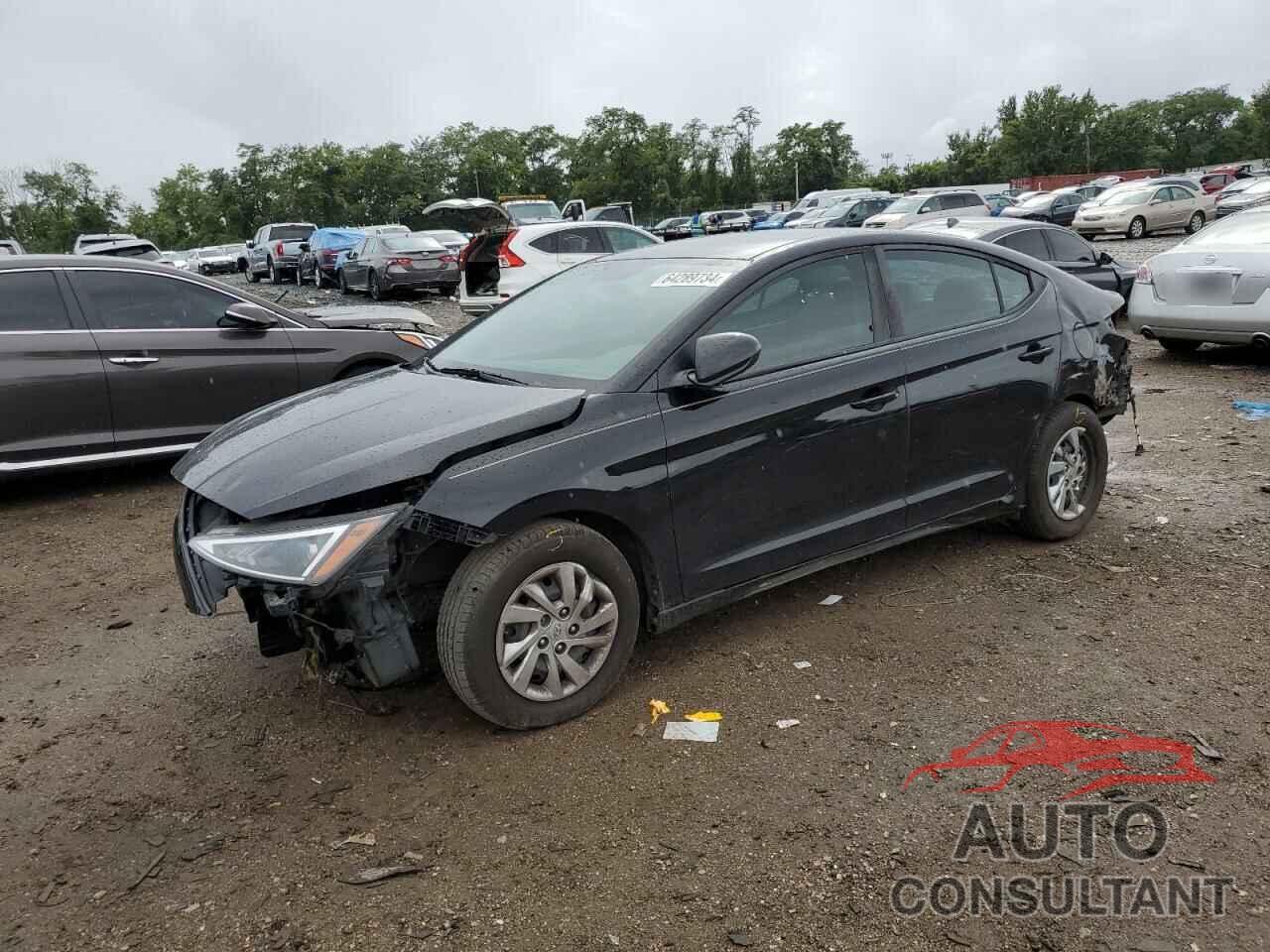 HYUNDAI ELANTRA 2019 - KMHD74LF8KU778994