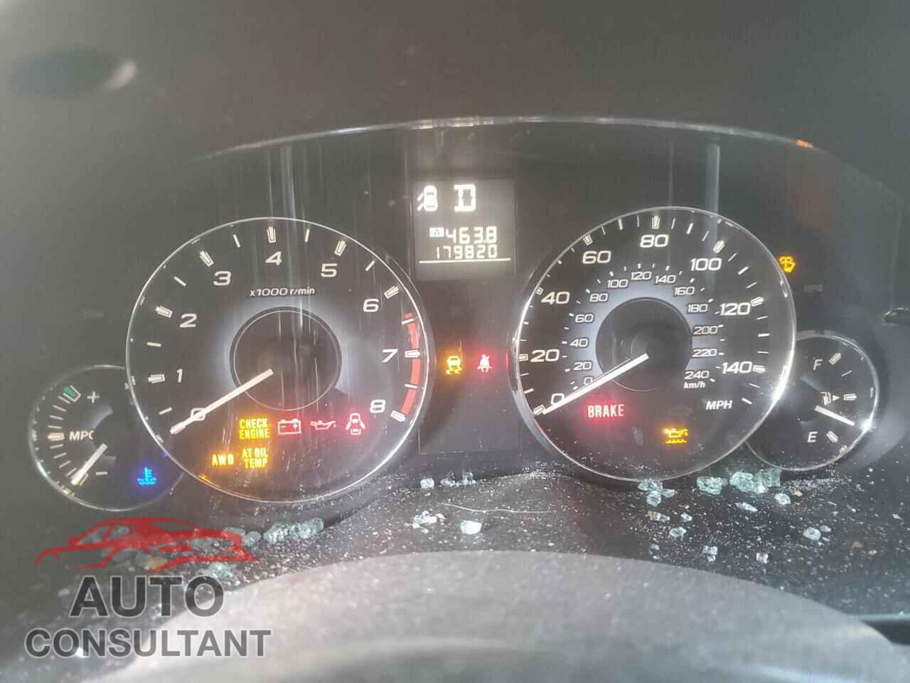 SUBARU OUTBACK 2010 - 4S4BRCCC8A3356889