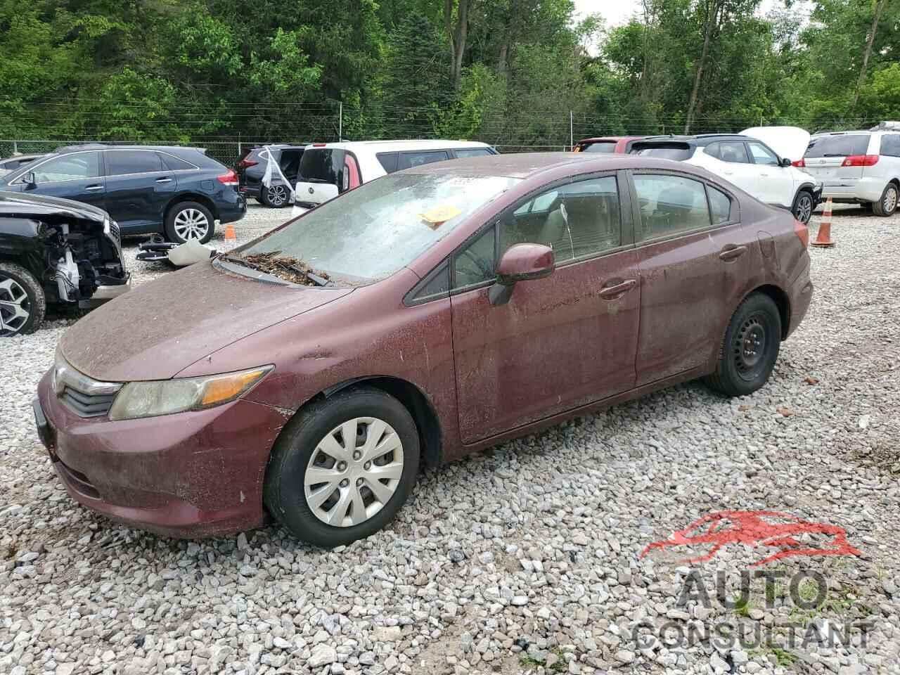 HONDA CIVIC 2012 - 19XFB2F56CE078250