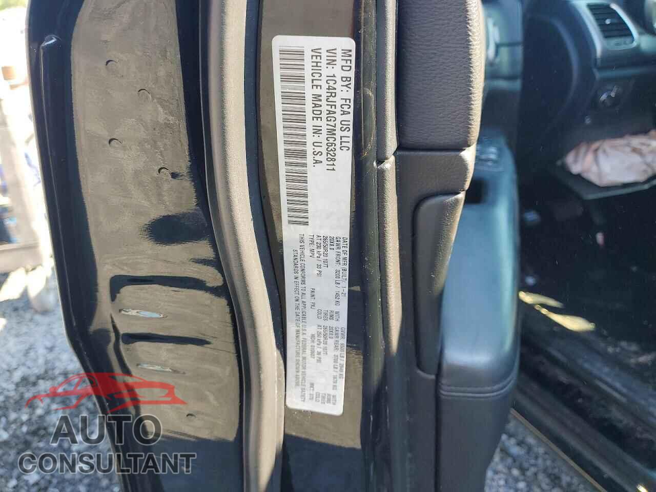 JEEP CHEROKEE 2021 - 1C4RJFAG7MC632811