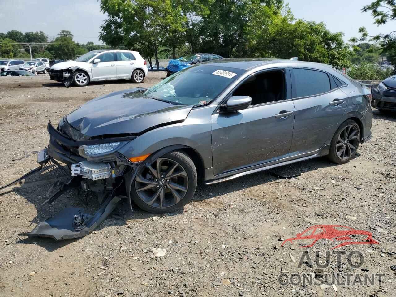 HONDA CIVIC 2018 - SHHFK7H98JU418615