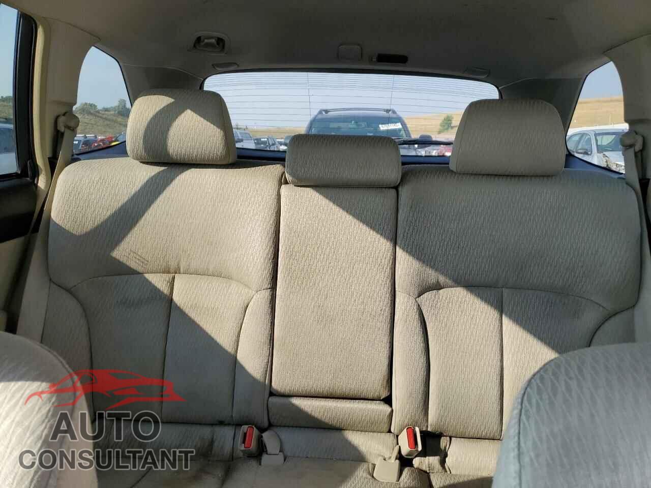 SUBARU OUTBACK 2012 - 4S4BRBCC2C3297626