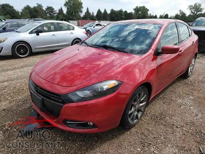DODGE DART 2014 - 1C3CDFBB4ED907115