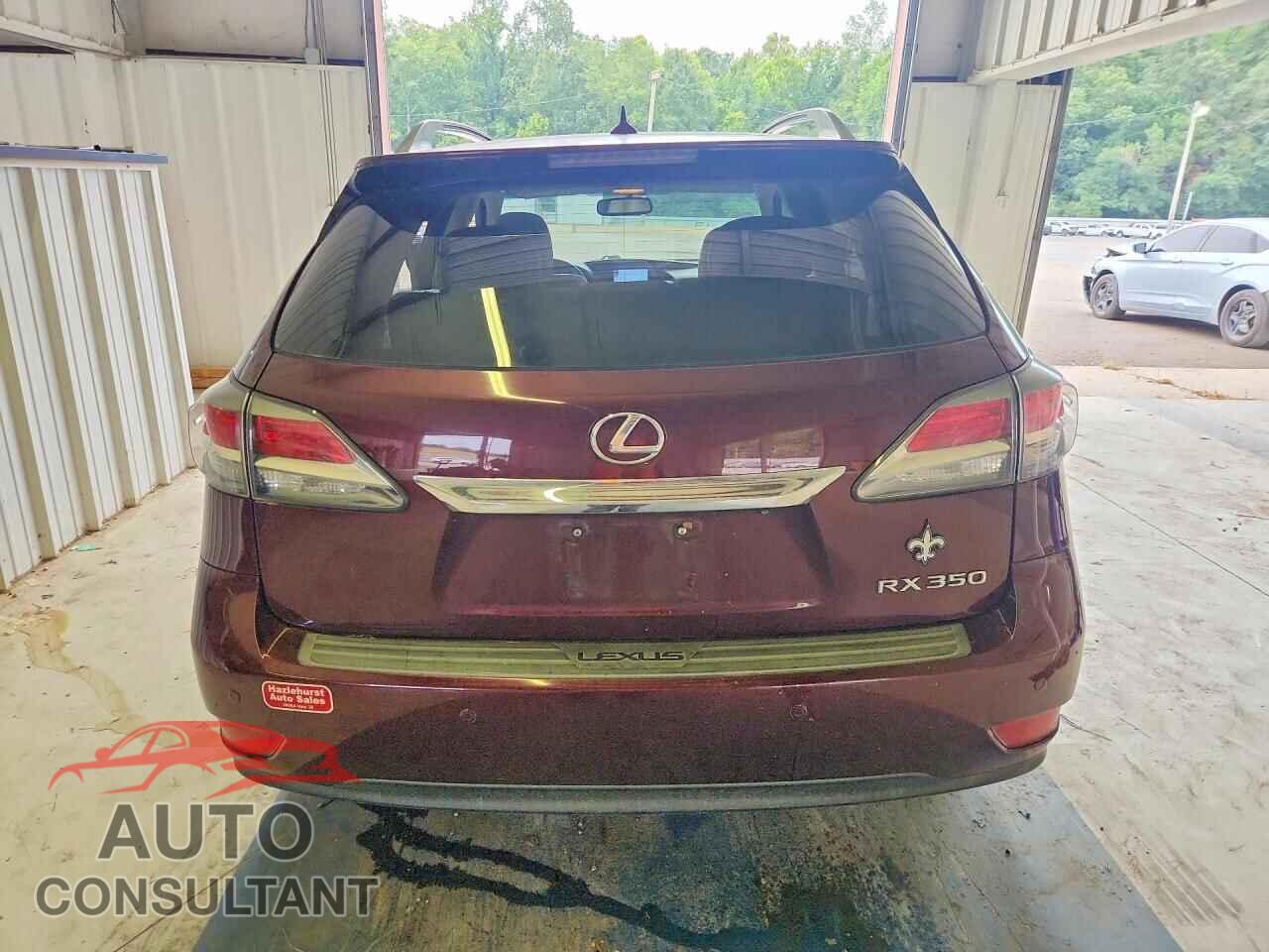 LEXUS RX350 2013 - 2T2BK1BA0DC195135
