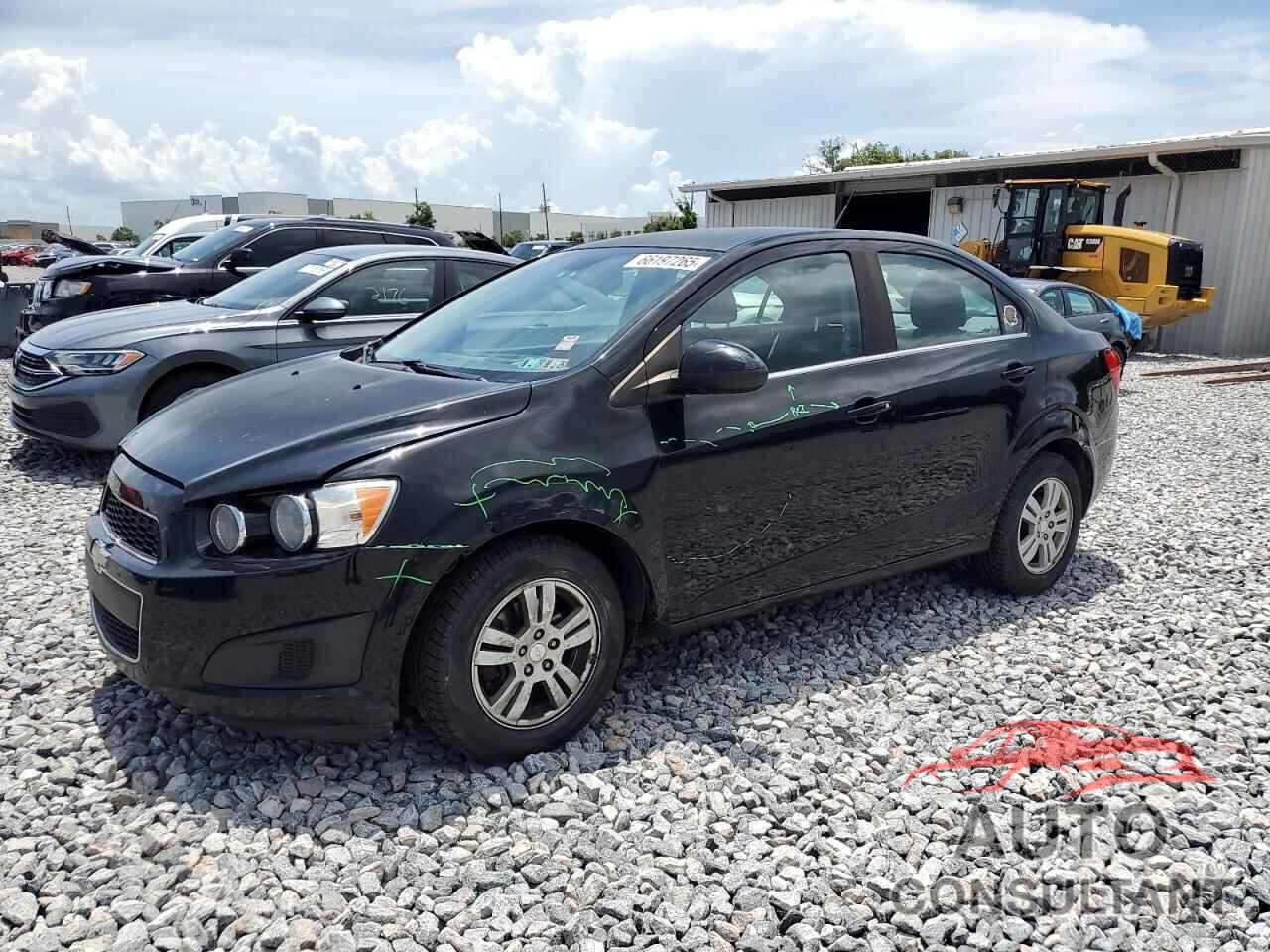 CHEVROLET SONIC 2012 - 1G1JD5SB3C4210389