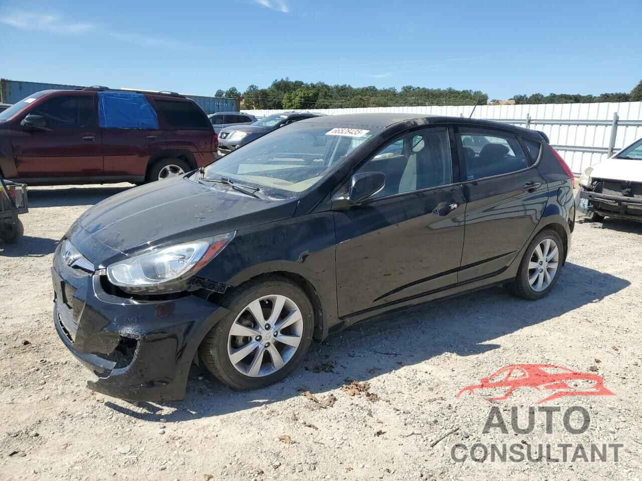 HYUNDAI ACCENT 2013 - KMHCU5AE4DU070586