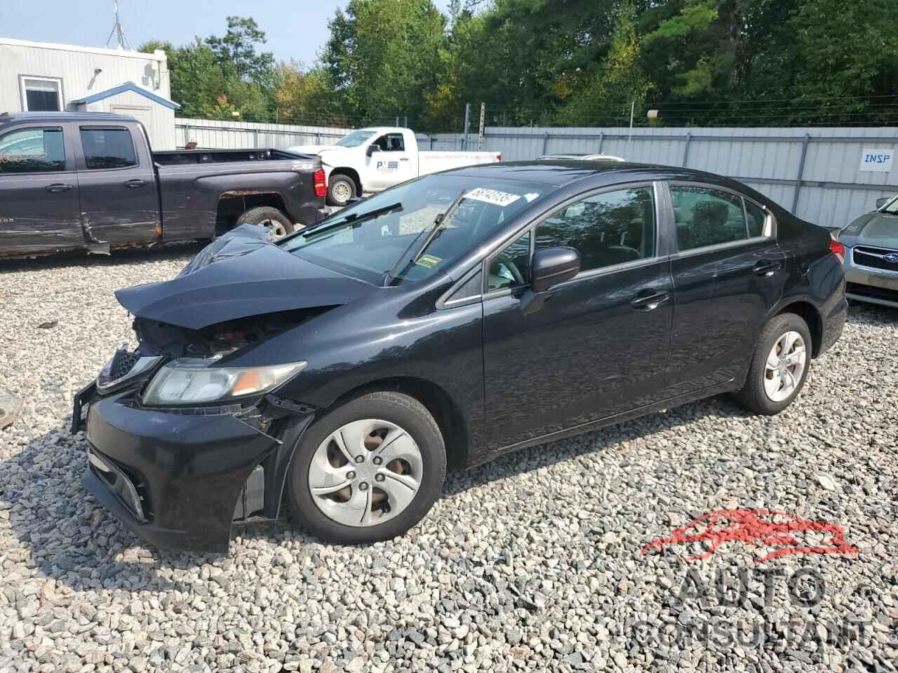 HONDA CIVIC 2014 - 19XFB2F55EE250433