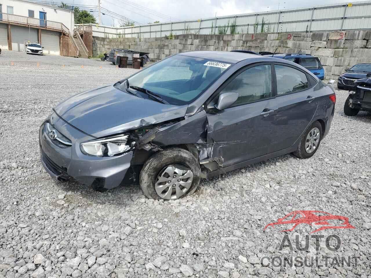 HYUNDAI ACCENT 2017 - KMHCT4AE9HU323694