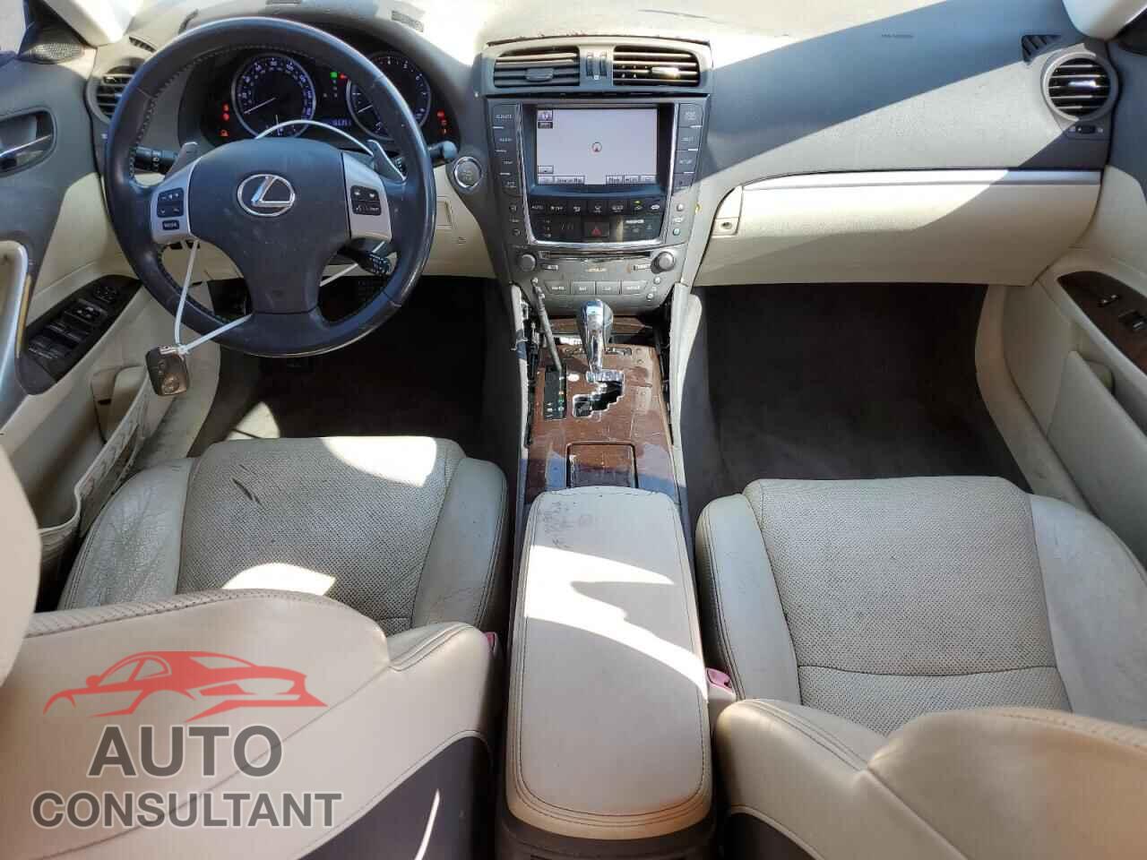 LEXUS IS 2012 - JTHBF5C25C5159586