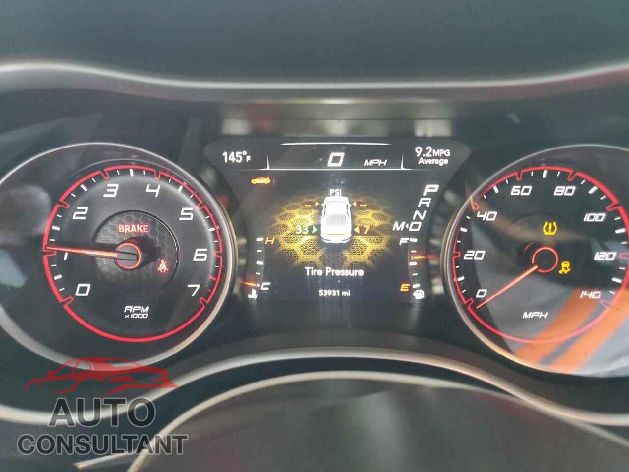 DODGE CHARGER 2017 - 2C3CDXHG8HH599074