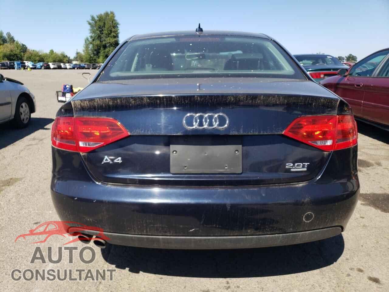 AUDI A4 2009 - WAULF78K09N025908