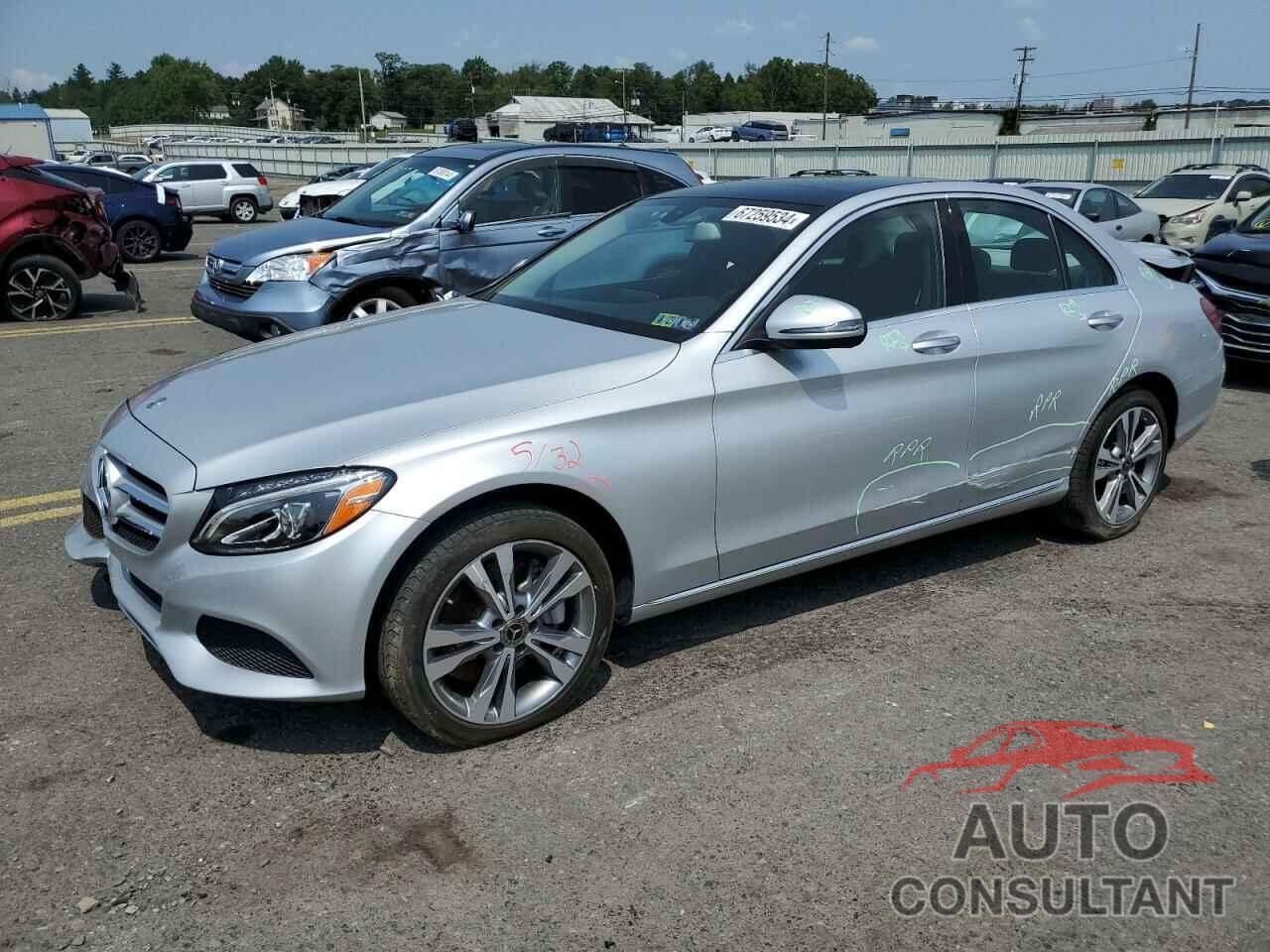 MERCEDES-BENZ C-CLASS 2018 - WDDWF4KB5JR388568