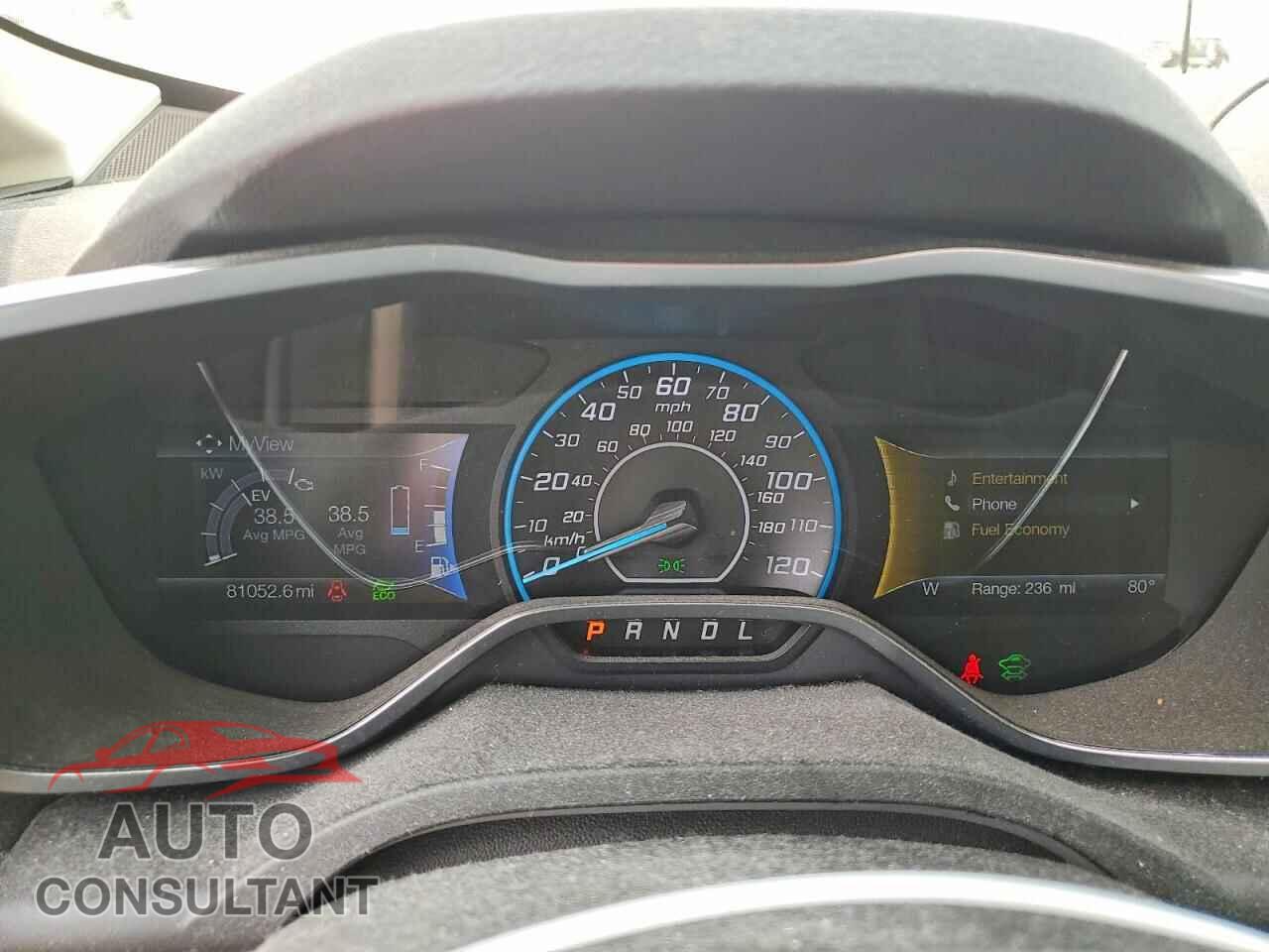FORD CMAX 2017 - 1FADP5AU3HL114179