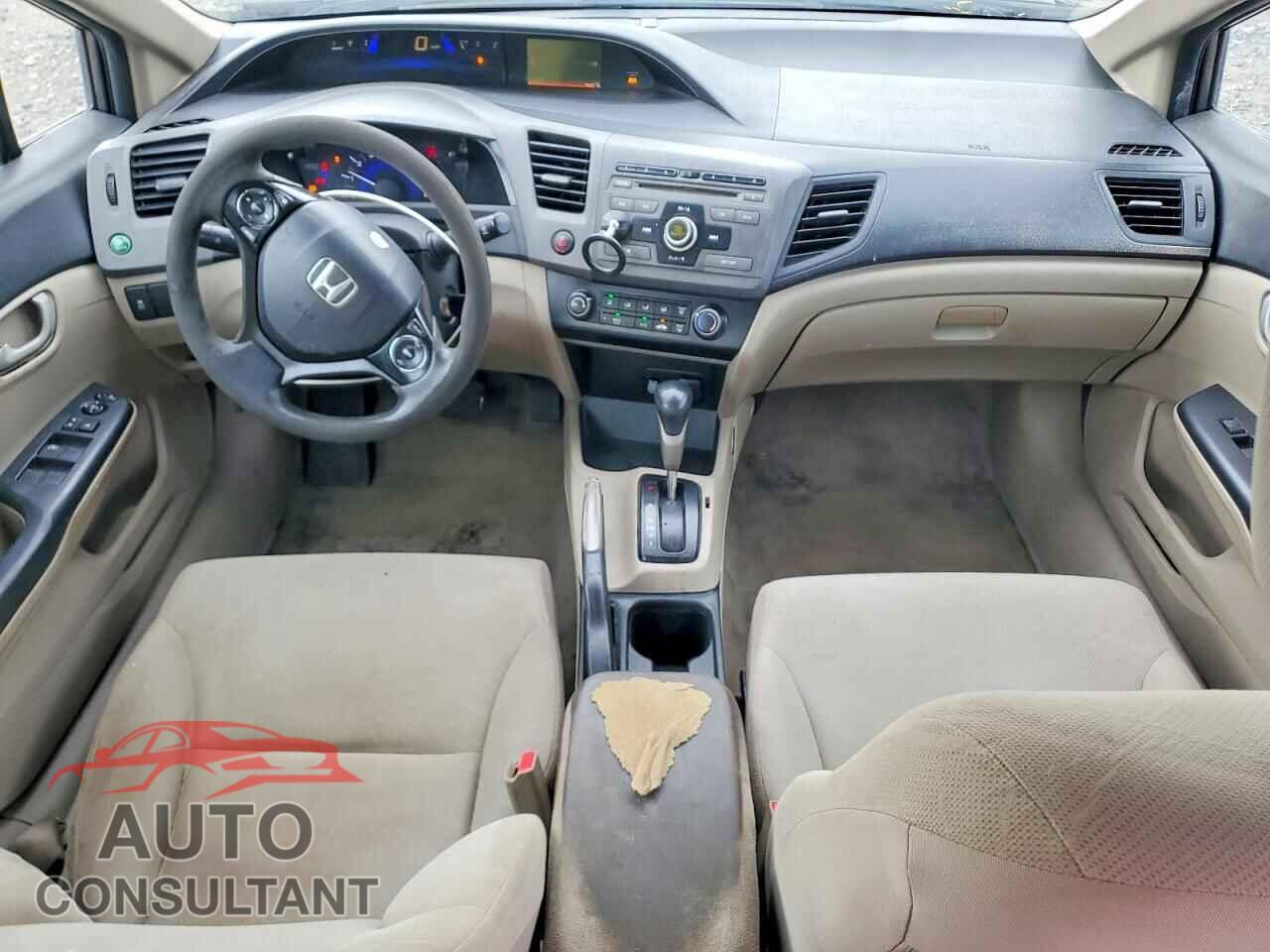 HONDA CIVIC 2012 - 19XFB2F52CE106593