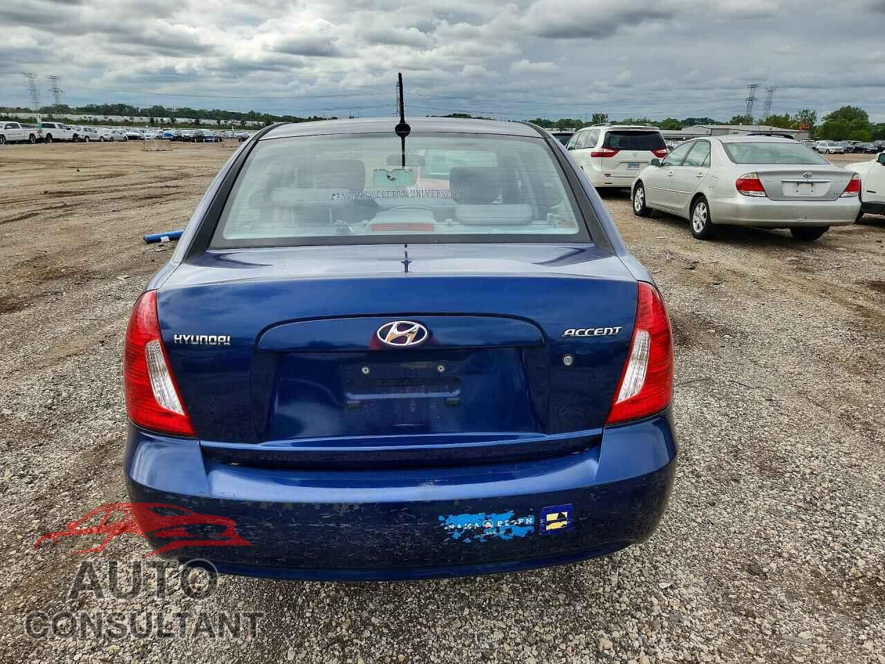 HYUNDAI ACCENT 2009 - KMHCN46C39U314962