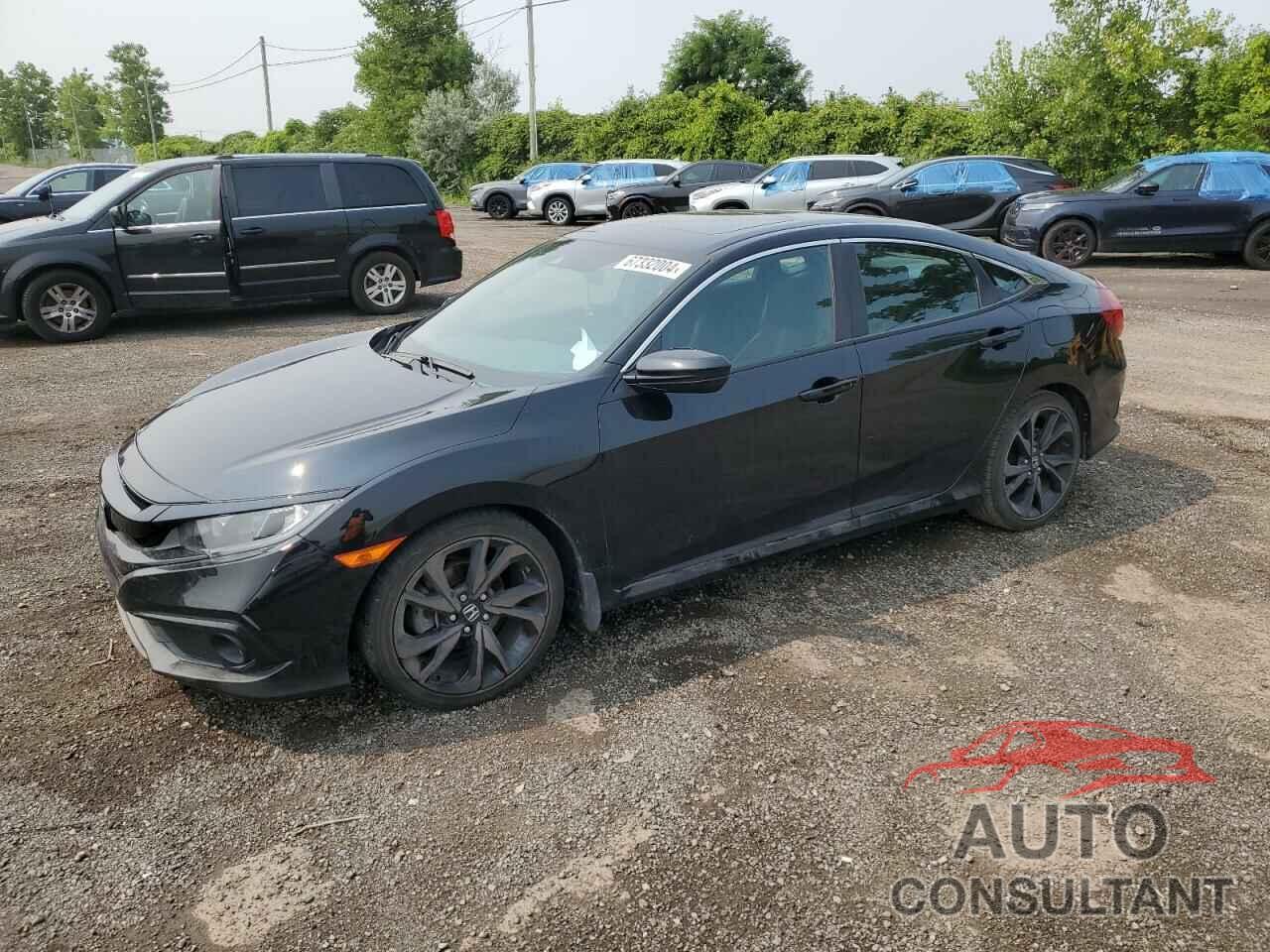 HONDA CIVIC 2019 - 2HGFC2F80KH024356