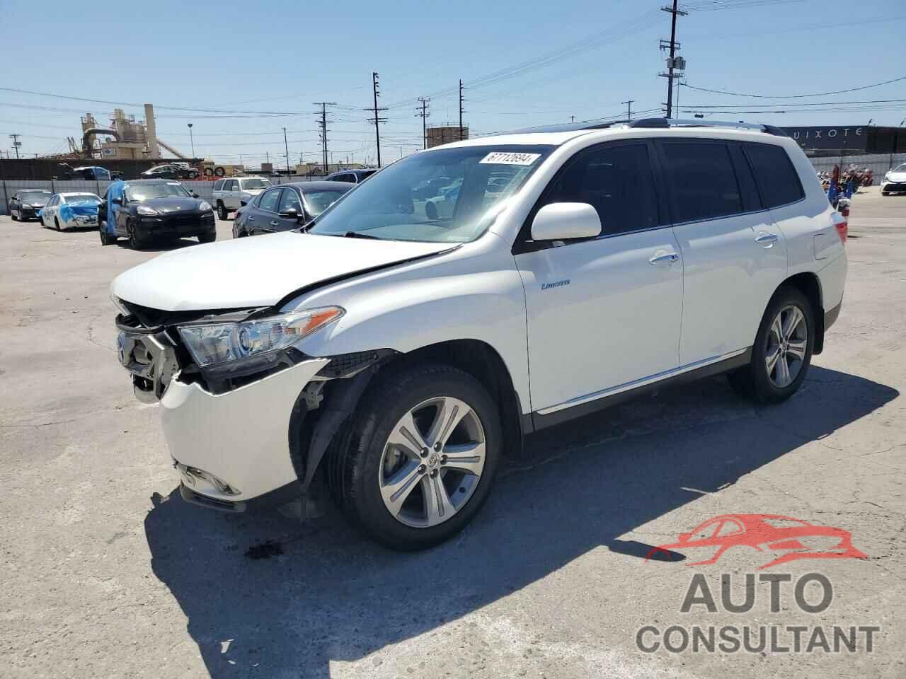 TOYOTA HIGHLANDER 2013 - 5TDYK3EH2DS094107