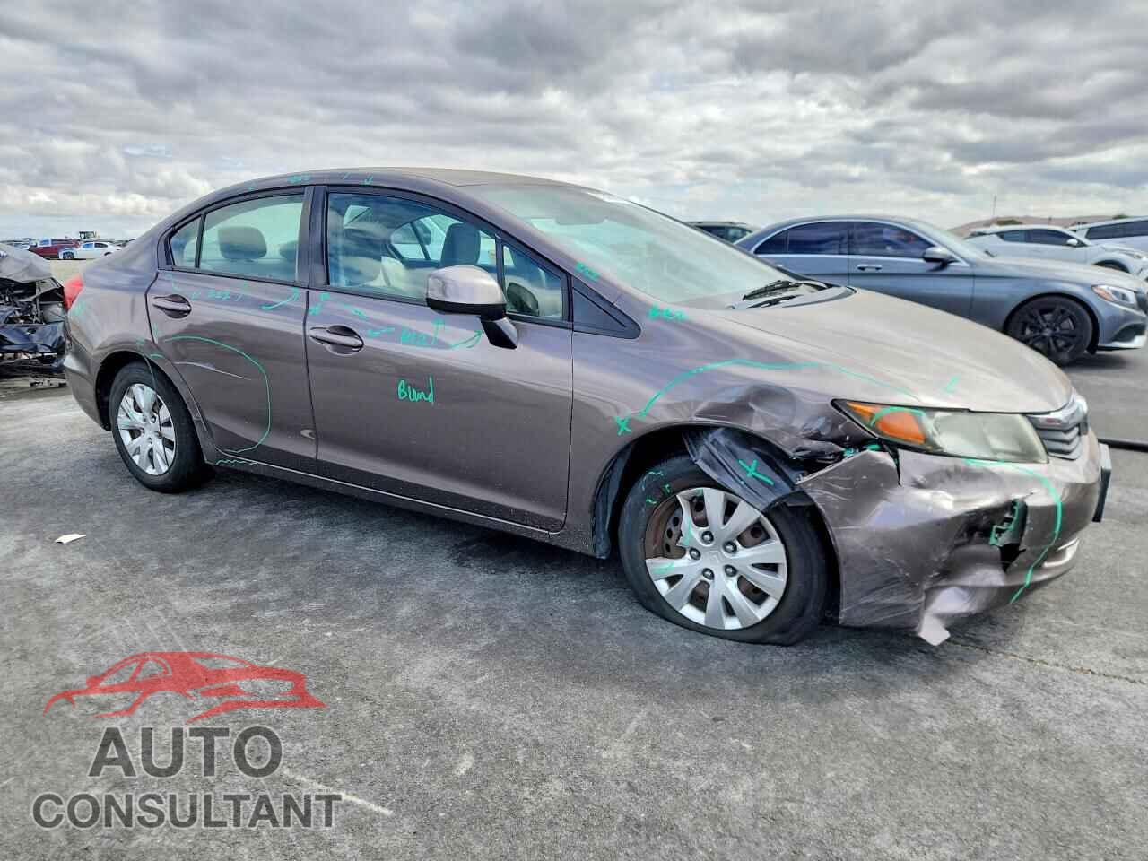HONDA CIVIC 2012 - 2HGFB2F59CH522646