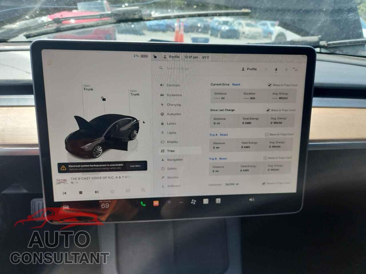 TESLA MODEL 3 2022 - 5YJ3E1EA6NF369329