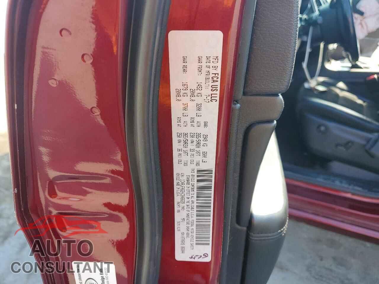 JEEP CHEROKEE 2017 - 1C4RJFAG2HC946629